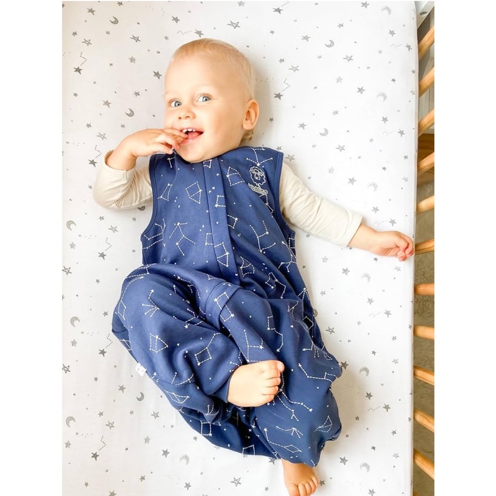 Woolino Walker Sleep Sack Suit Night Sky 18-36 Months